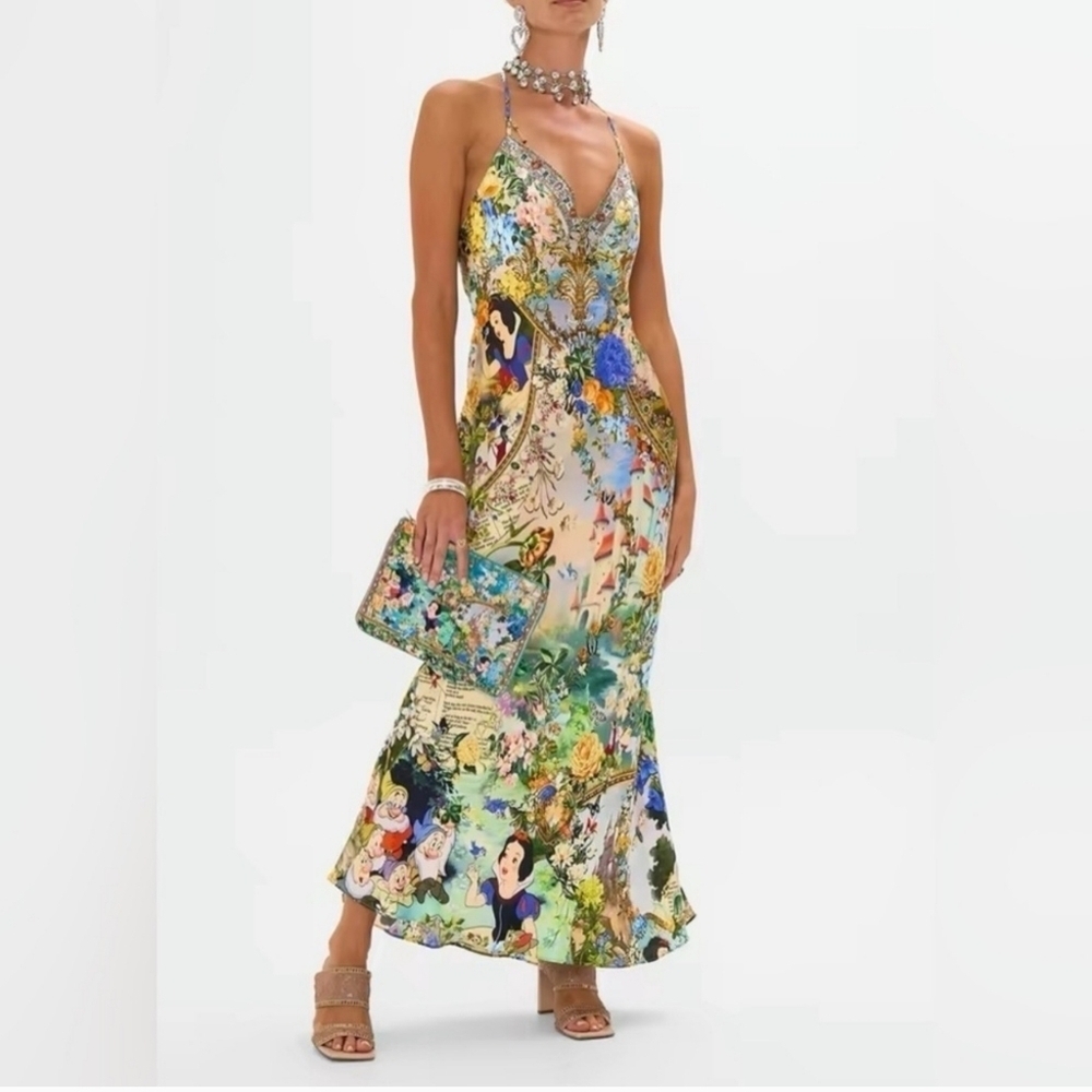 Gorgeous Silk Beaded Dress - Picture 1 of 5